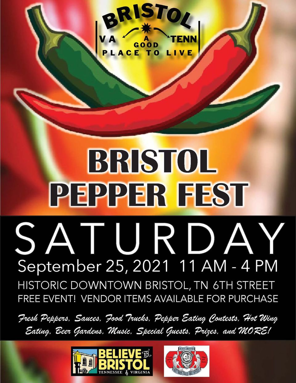 Bristol Pepper Festival this weekend 99.3 The X